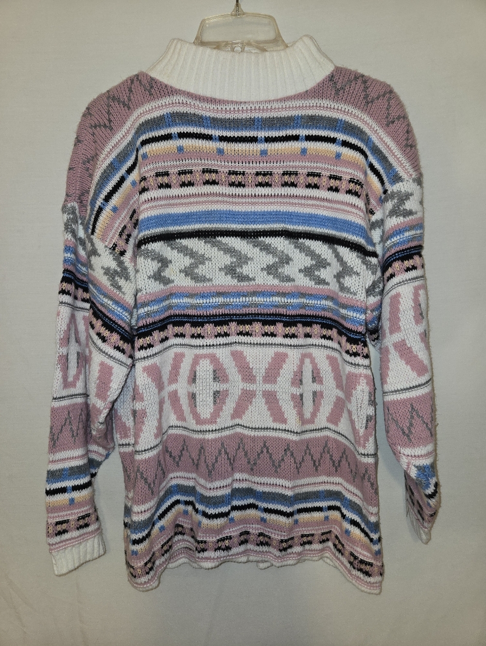 Vintage In Resource by Doris Skies 90's Ivory Sweater Oversized Large L